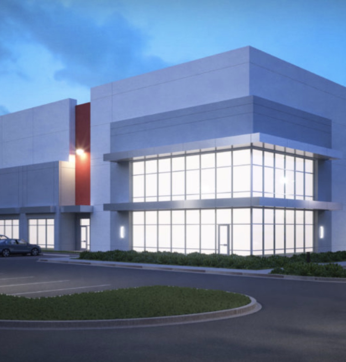 Industrial park project near Everman